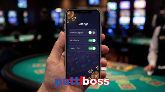 Game list for Pattiboss app section